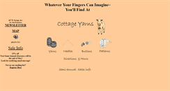 Desktop Screenshot of cottageyarns.com